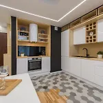アパート One Bedroom Cybernetyki Street ワルシャワ